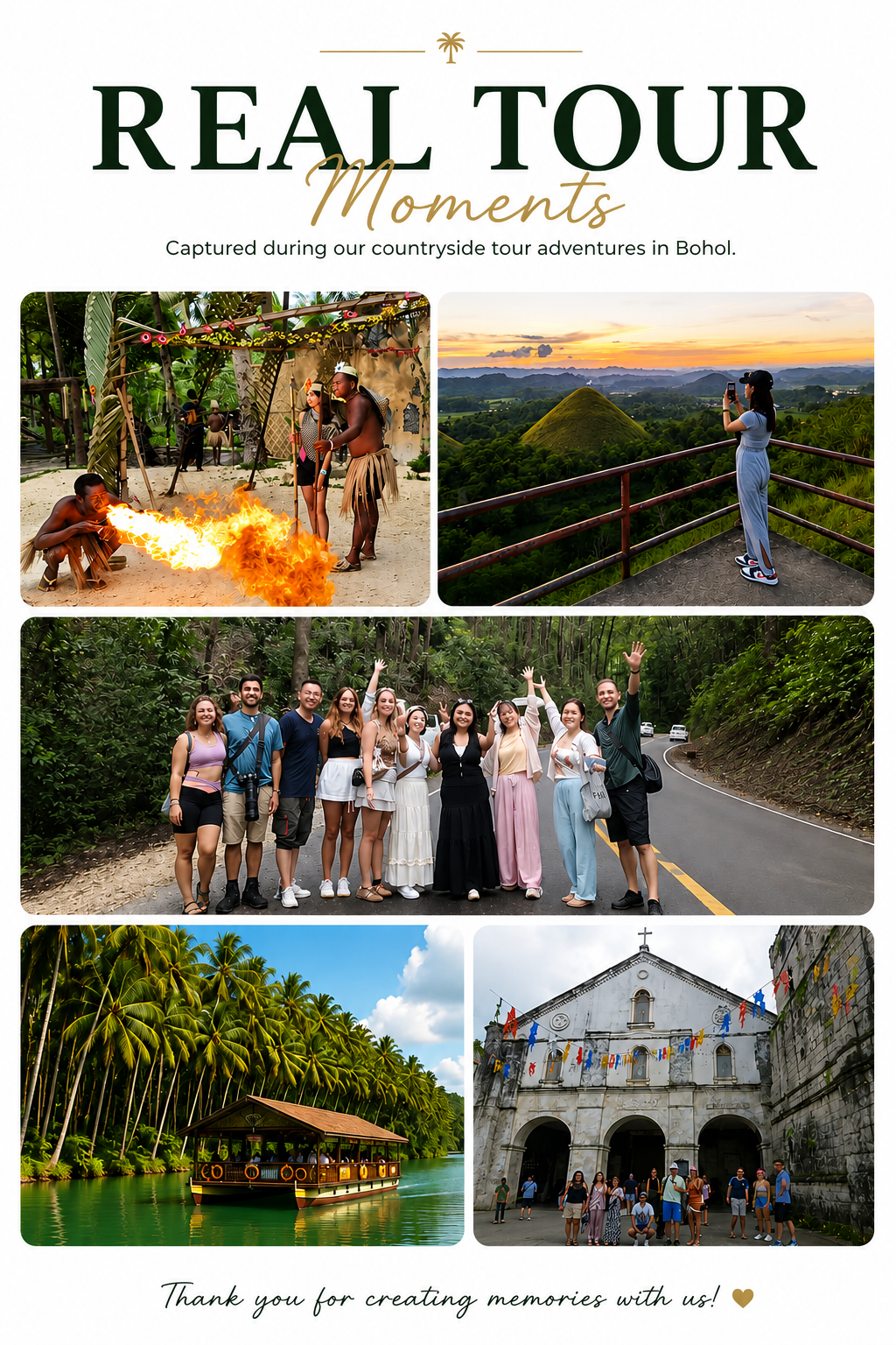 Bohol Countryside Tour - Bohol landmarks